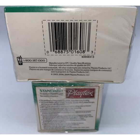 200 Playtex Standard Baby Bottle Pre-Sterilized Disposable Liners 8 oz Sealed - Picture 5 of 11